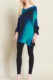  Blue Watercolor Tunic