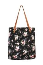  Floral Print Tote-bag