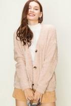  Fuzzy Oversize Cardi