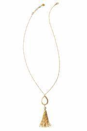  Sea-urchin Tassel Necklace