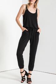  Tank Tie Waist Jogger Jumpsuit