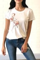  Popout Rose Tee