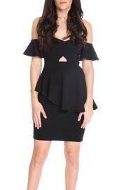  Asymmetrical Peplum Top