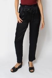  Indigo Satin Jogger