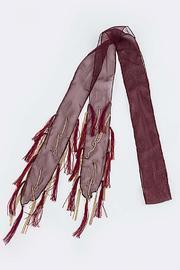  Metal Thread Scarf