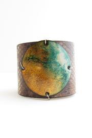  Karung Snake Enamel Cuff
