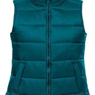  Teal Puff Vest