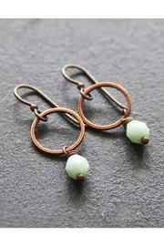  Mint Hoop Earrings