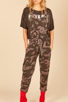  Camo Print Overalls