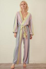  Pastel Color Block Jumpsuit