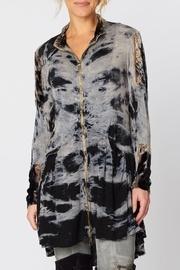  Dye Velvet Accented Jacket