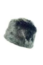  Grey Faux Fur Hat