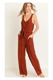  Brick Stripe Jumpsuit
