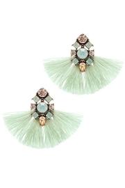  Mint Tassel Earring