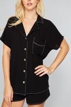  Stitched Pj Top