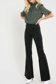  Charcoal Corduroy Flares