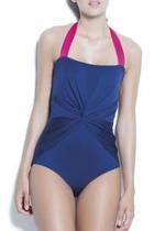  Knot Front One Piece