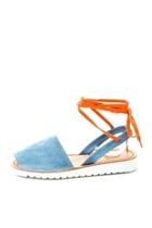  Blue Tie Up Sandal