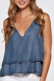  Crop Denim Tank