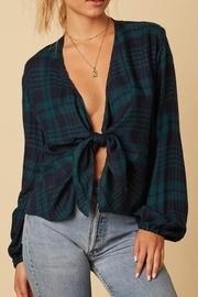  Plaid Wrap Shirt