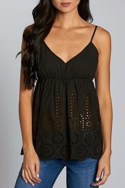  Eyelet Tank Top