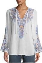  Tanya Embroidered Blouse