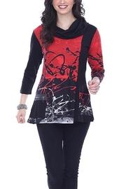  Raven Pocket Cowl Tunic