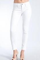  White Ankle Jean