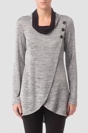  Grey Melange Tunic