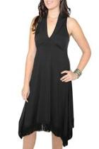  Black Fringe Dress