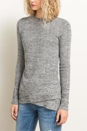  Cross Hem Sweater