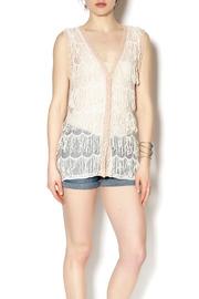  Shimmery Peach Vest