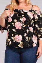  Plus-size Rose Top