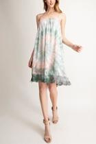  Tie-dye Fringe Dress