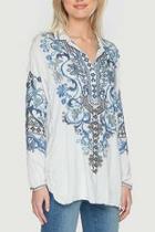  Peotry Tunic Blouse