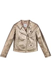 Metallic Moto Jacket