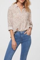  Cheetah Button Down