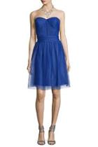  Pleated Fit And Flare Dress