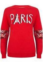  Red Sweatshirt Paris