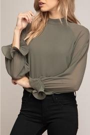  Mini Pleated Blouse