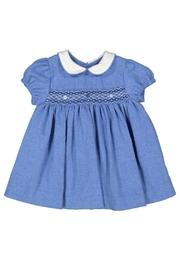  Blue Smocked Dress