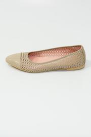  Patent Leather Ballerina Flat