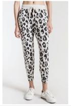  Grey Leopard Sweatpants