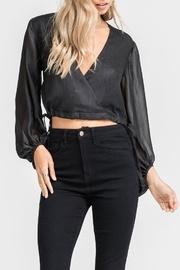  Cross Front Crop Top