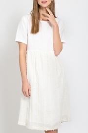  Fringe Stripe Dress