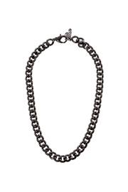  Gunmetal Chain 24 Necklace
