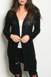  Black Pocket Sweater