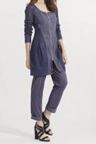 Mesh Fitted Coat