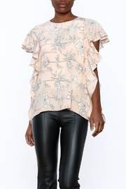  Blush Floral Silk Top