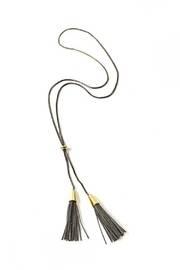  Leather Tassel Lariat